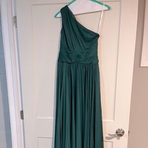 Hunter Green Bridesmaid Dress